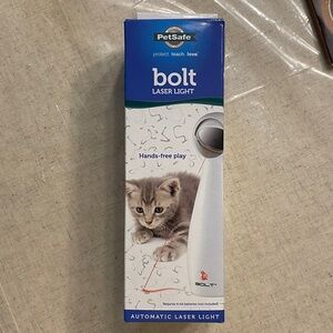 PetSafe Bolt Laser Toy in Blue and White